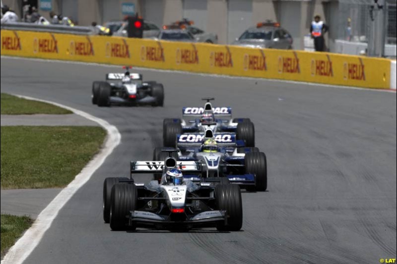 2002 Canadian Grand Prix - Sunday Race. Montreal, Canada. 9th June 2002.