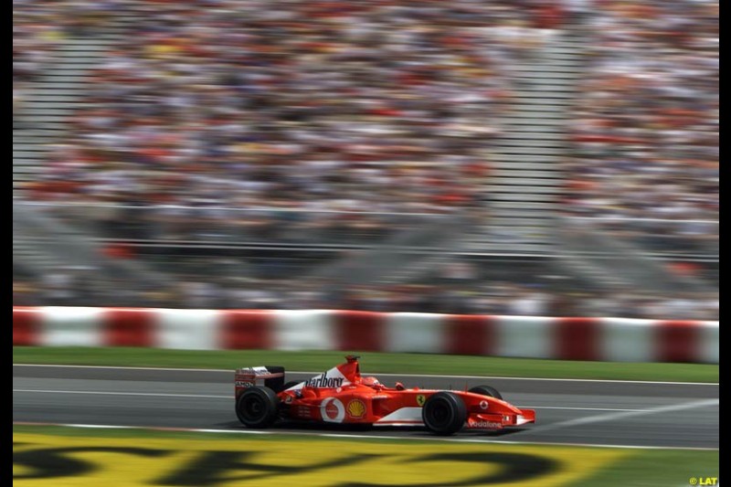 2002 Canadian Grand Prix - Sunday Race. Montreal, Canada. 9th June 2002.