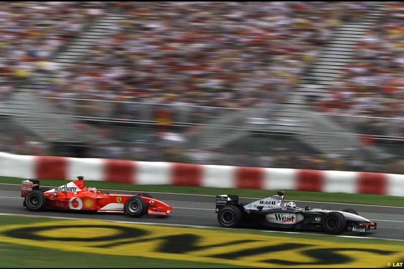 2002 Canadian Grand Prix - Sunday Race. Montreal, Canada. 9th June 2002.