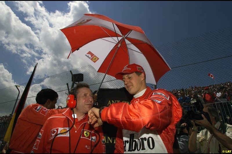 2002 Canadian Grand Prix - Sunday Race. Montreal, Canada. 9th June 2002.