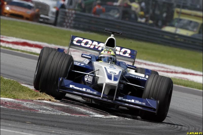 2002 Canadian Grand Prix - Sunday Race. Montreal, Canada. 9th June 2002.
