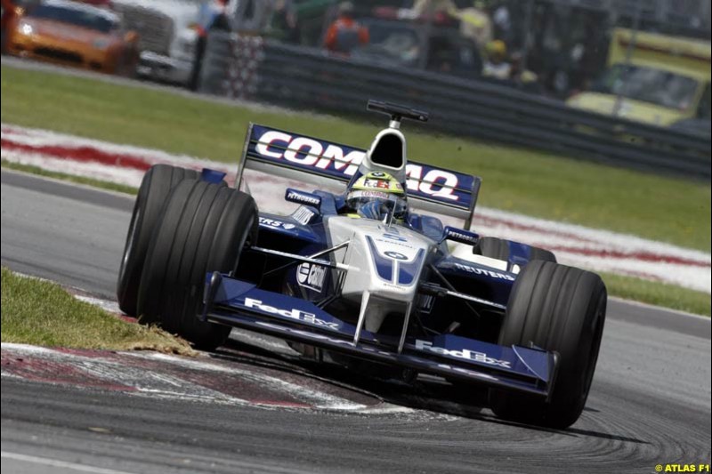 2002 Canadian Grand Prix - Sunday Race. Montreal, Canada. 9th June 2002. 