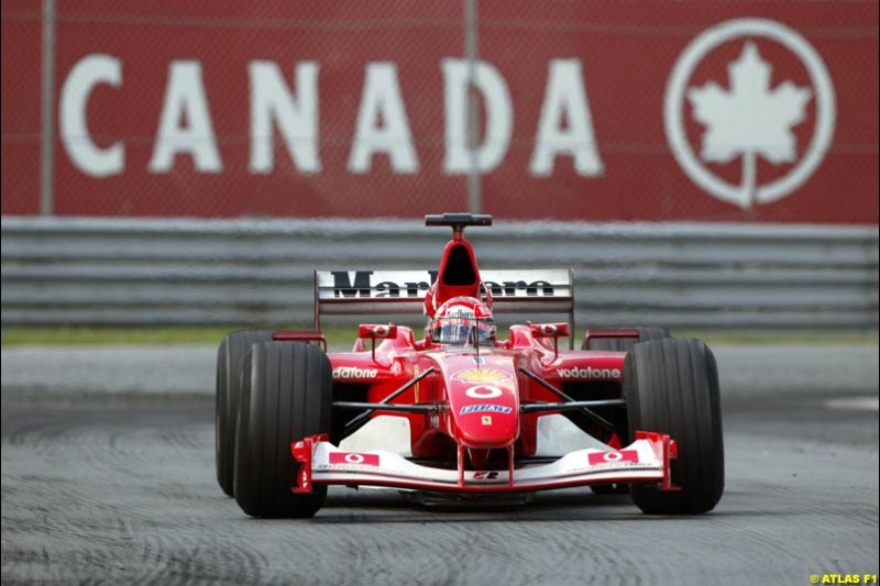 2002 Canadian Grand Prix - Sunday Race. Montreal, Canada. 9th June 2002. 