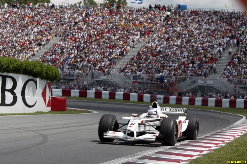 2002 Canadian Grand Prix - Sunday Race. Montreal, Canada. 9th June 2002.