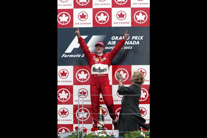 2002 Canadian Grand Prix - Sunday Race. Montreal, Canada. 9th June 2002.
