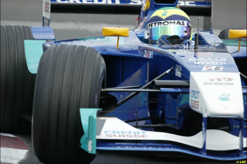 2002 Canadian Grand Prix - Sunday Warm-up. Montreal, Canada. 9th June 2002.