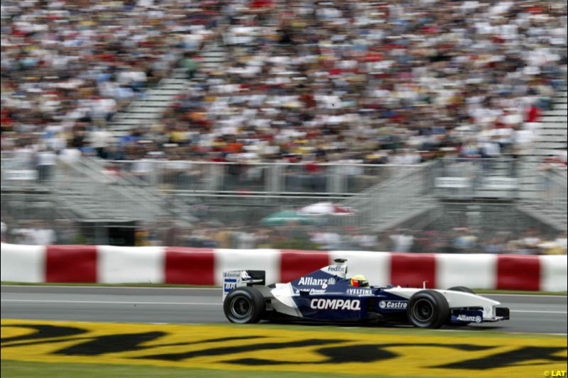 2002 Canadian Grand Prix - Sunday Warm-up. Montreal, Canada. 9th June 2002. 