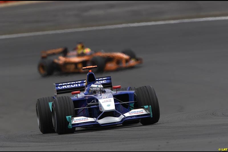 2002 European Grand Prix - Friday Practice Nurburgring, Germany. 21st June 2002.
