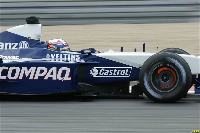 2002 European Grand Prix - Friday Practice Nurburgring, Germany. 21st June 2002.