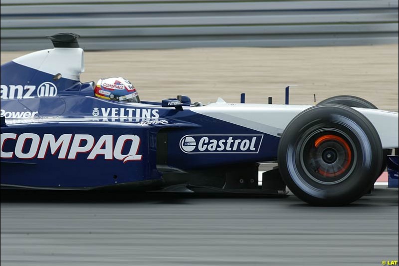 2002 European Grand Prix - Friday Practice Nurburgring, Germany. 21st June 2002.
