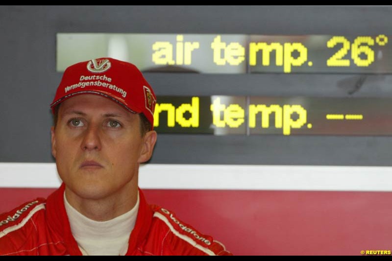 2002 European Grand Prix - Friday Practice Nurburgring, Germany. 21st June 2002.