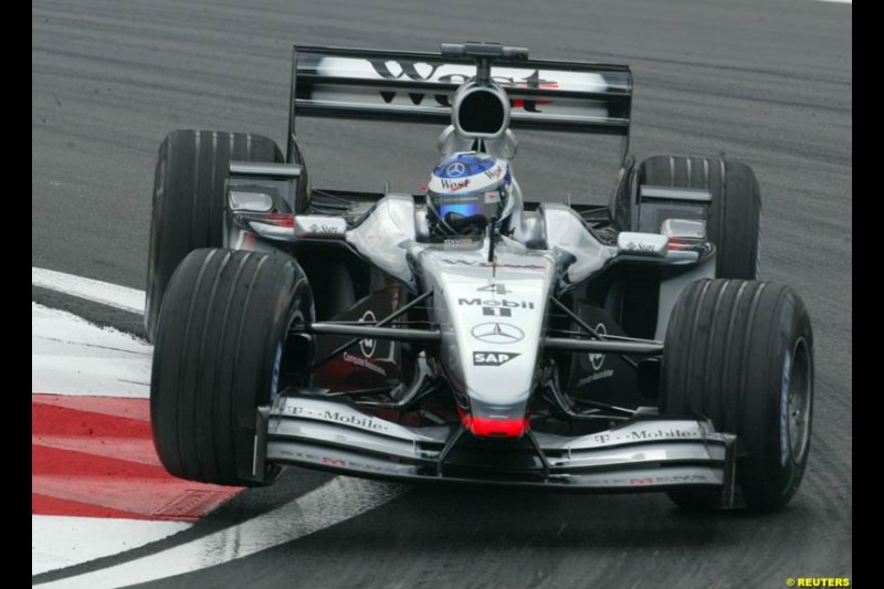 2002 European Grand Prix - Friday Practice Nurburgring, Germany. 21st June 2002.