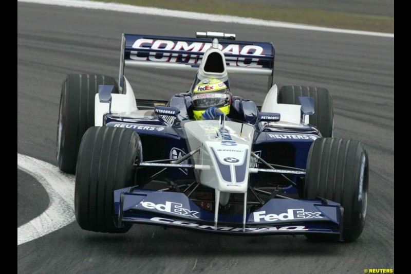 2002 European Grand Prix - Friday Practice Nurburgring, Germany. 21st June 2002.