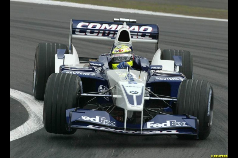 2002 European Grand Prix - Friday Practice Nurburgring, Germany. 21st June 2002.
