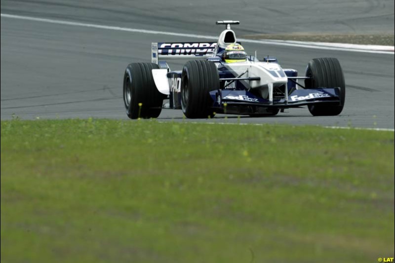 2002 European Grand Prix - Friday Practice Nurburgring, Germany. 21st June 2002.