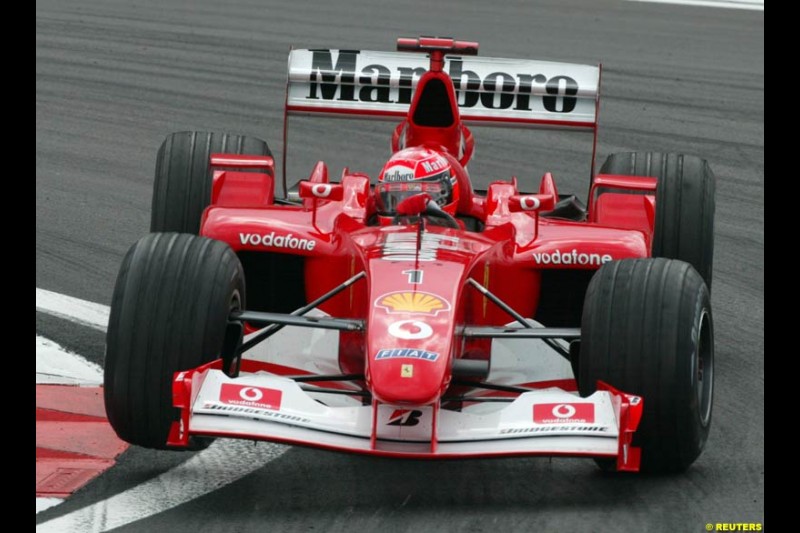 2002 European Grand Prix - Friday Practice Nurburgring, Germany. 21st June 2002.