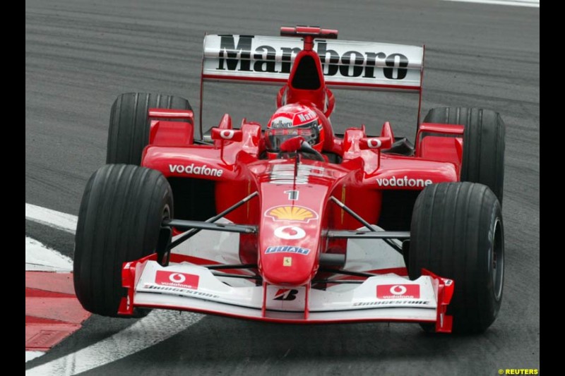 2002 European Grand Prix - Friday Practice Nurburgring, Germany. 21st June 2002.
