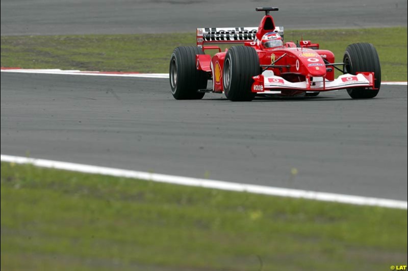 2002 European Grand Prix - Friday Practice Nurburgring, Germany. 21st June 2002.