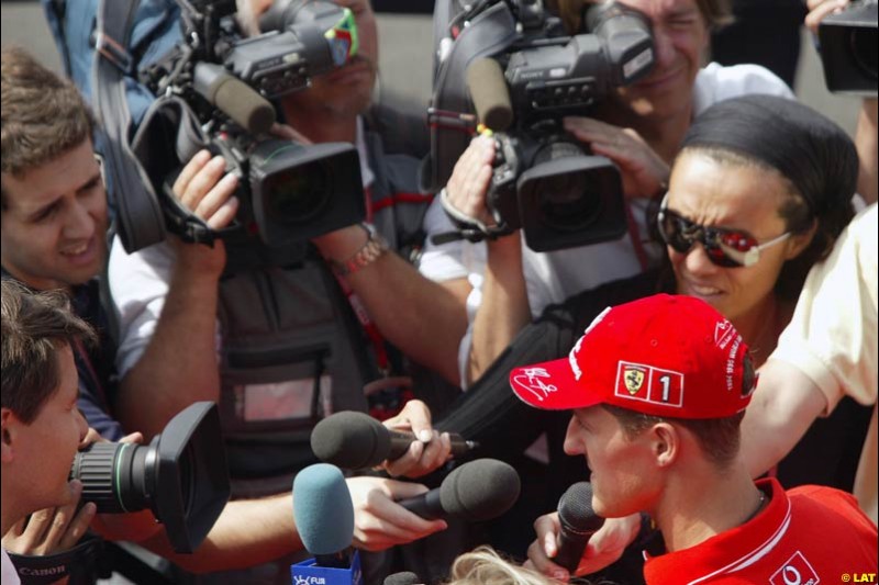 2002 European Grand Prix - Thursday. Nurburgring, Germany. 20th June 2002.