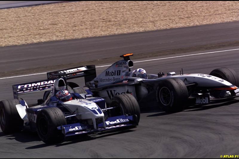 2002 European Grand Prix - Race. Nurburgring, Germany. 23rd June 2002