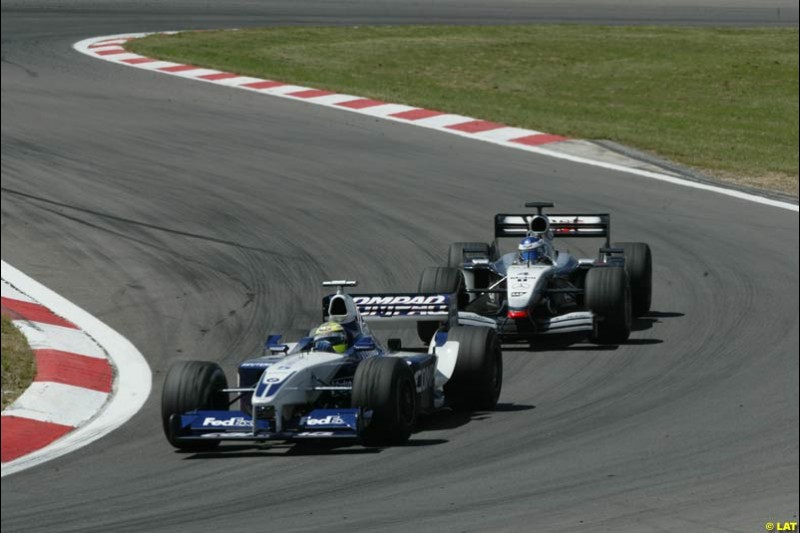 2002 European Grand Prix - Race. Nurburgring, Germany. 23rd June 2002