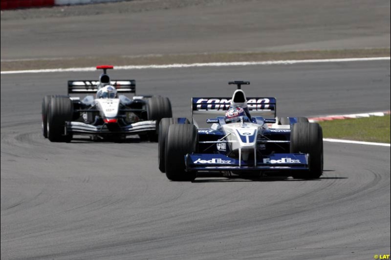 2002 European Grand Prix - Race. Nurburgring, Germany. 23rd June 2002
