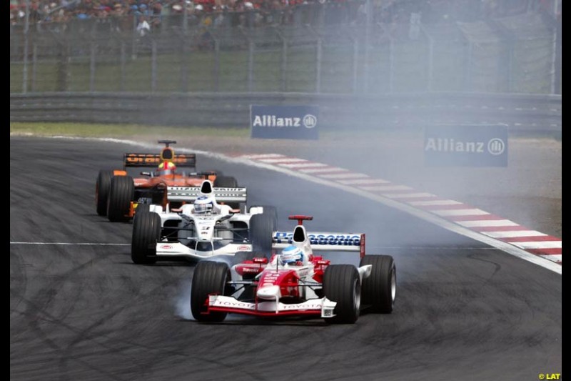 2002 European Grand Prix - Race. Nurburgring, Germany. 23rd June 2002