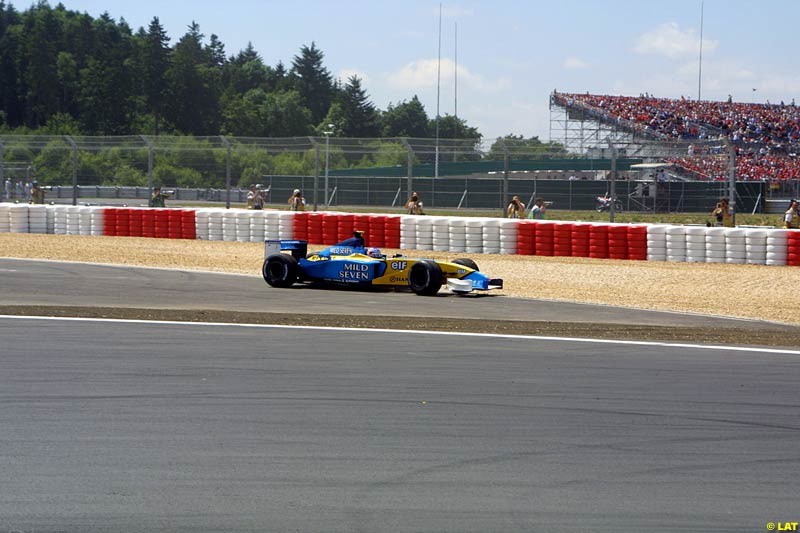 2002 European Grand Prix - Race. Nurburgring, Germany. 23rd June 2002