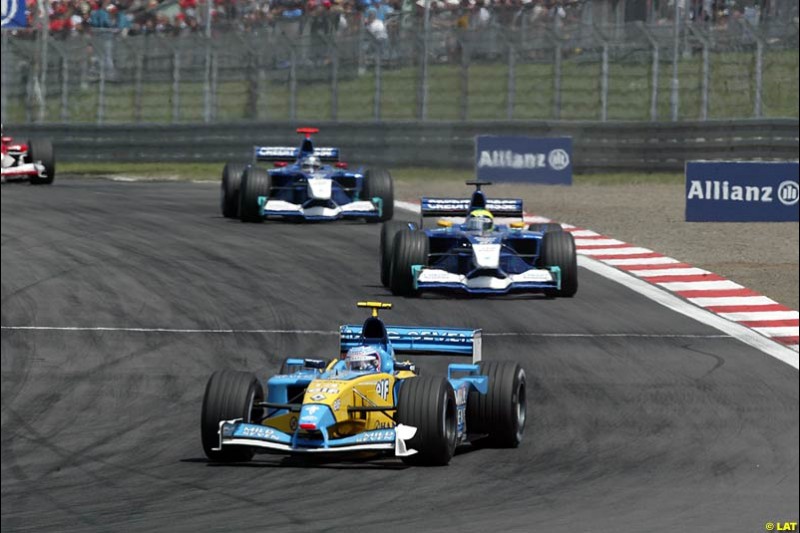 2002 European Grand Prix - Race. Nurburgring, Germany. 23rd June 2002
