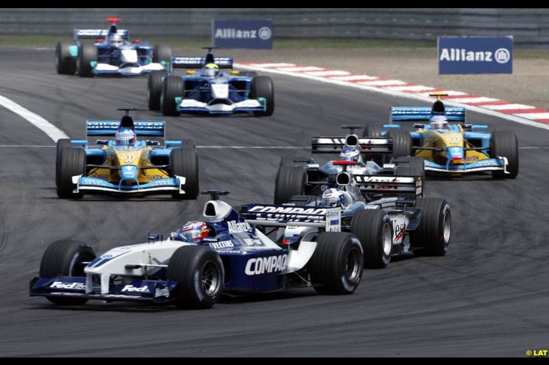 2002 European Grand Prix - Race. Nurburgring, Germany. 23rd June 2002