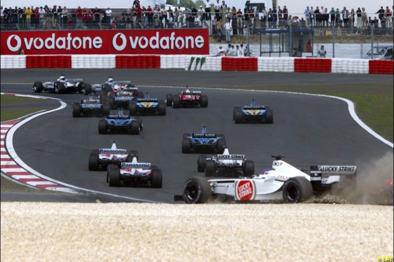 2002 European Grand Prix - Race. Nurburgring, Germany. 23rd June 2002