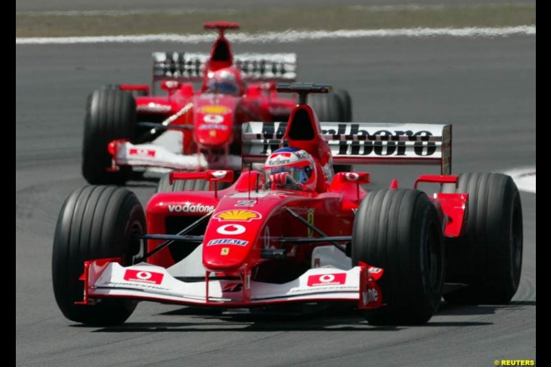 2002 European Grand Prix - Race. Nurburgring, Germany. 23rd June 2002