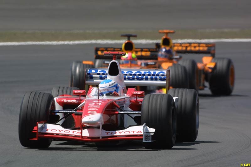 2002 European Grand Prix - Race. Nurburgring, Germany. 23rd June 2002