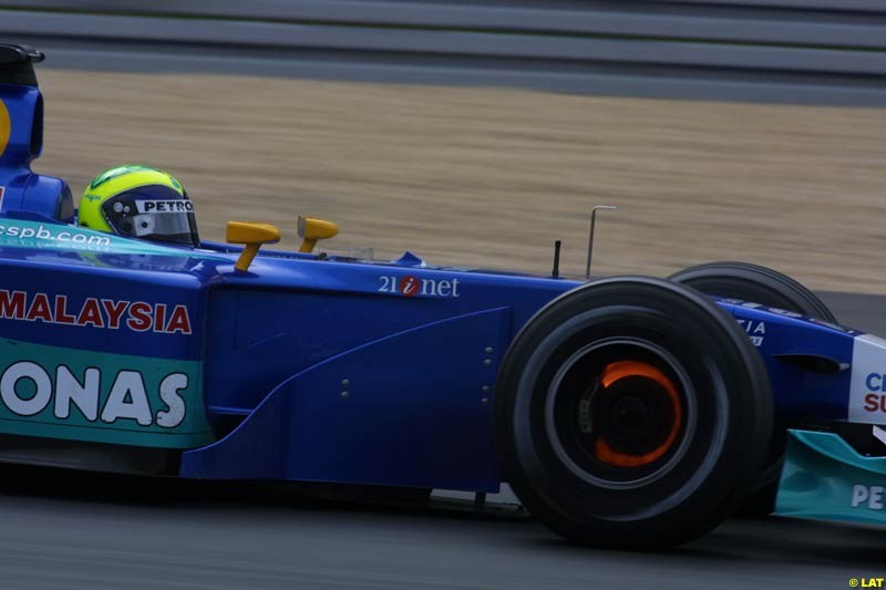 2002 European Grand Prix - Race. Nurburgring, Germany. 23rd June 2002
