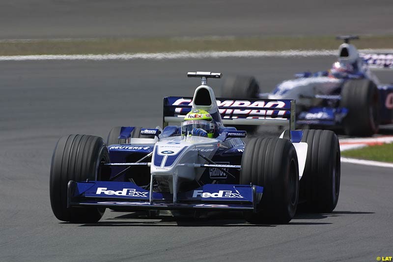 2002 European Grand Prix - Race. Nurburgring, Germany. 23rd June 2002