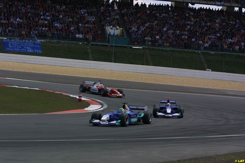2002 European Grand Prix - Race. Nurburgring, Germany. 23rd June 2002