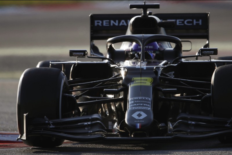 Ricciardo has managed the fewest laps of those to have taken to the track so far, which is a shame because his new purple lid is a sight to behold. We approve.