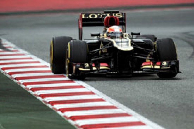 Romain Grosjean Lotus F1 2013