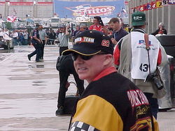 Geoffery Bodine back at the track