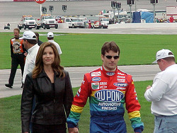 Brook and Jeff Gordon