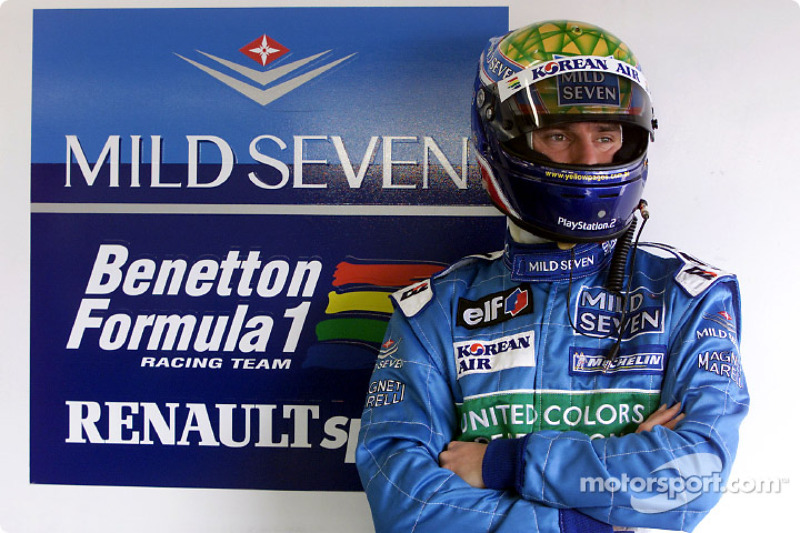 2001 - Tests con Benetton