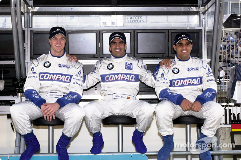 Ralf Schumacher, Marc Gené, Juan Pablo Montoya