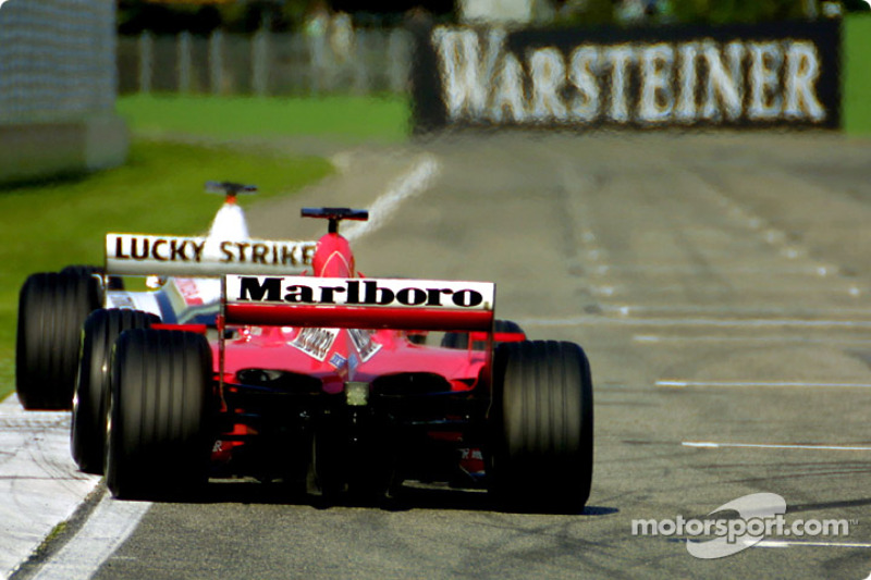 Batalla entre BAR y Ferrari