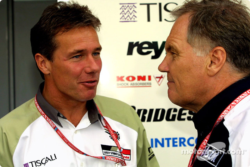 Craig Pollock and Patrick Head