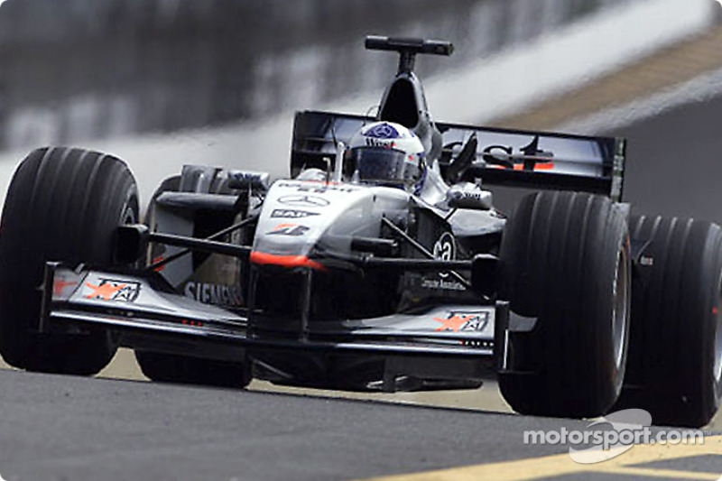 Race winner David Coulthard