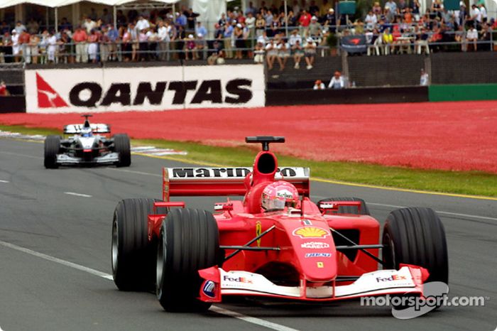 Michael Schumacher y Mika Hakkinen