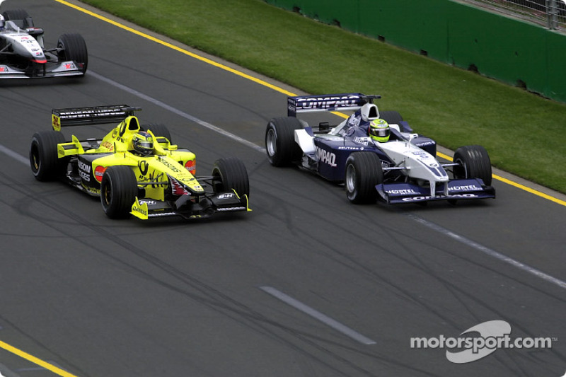 Ralf Schumacher and Heinz-Harald Frentzen