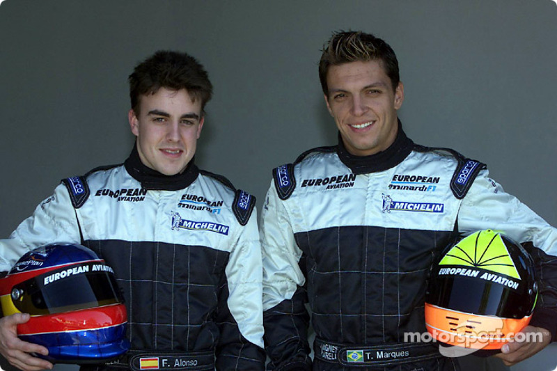 2001 - Minardi - Fernando Alonso 0 X 0 Tarso Marques