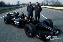 The European Minardi PS01 shakedown