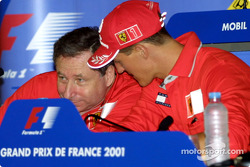 Thursday basın toplantısı: Jean Todt ve Michael Schumacher